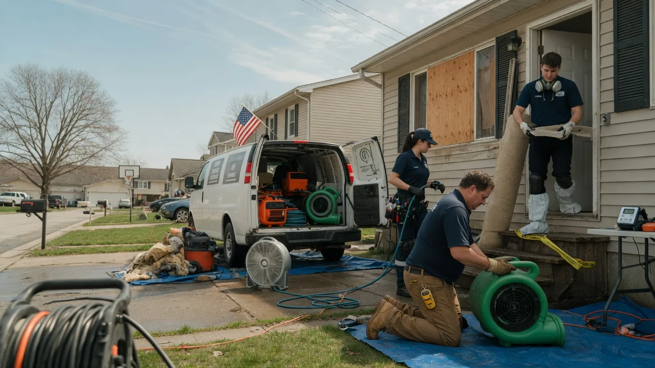 Water Damage Restoration in Robinson, IL near me